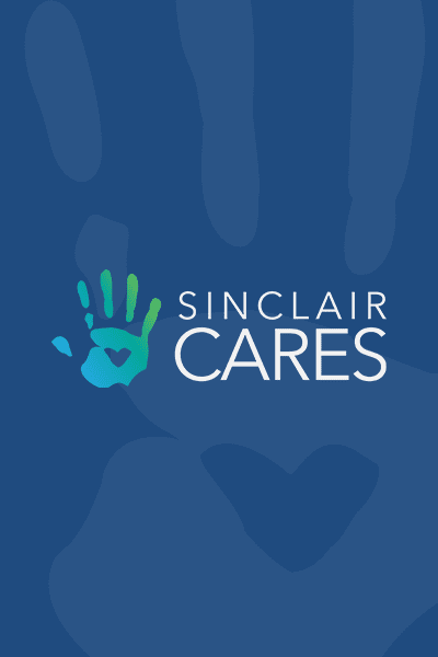 Sinclair Cares poster